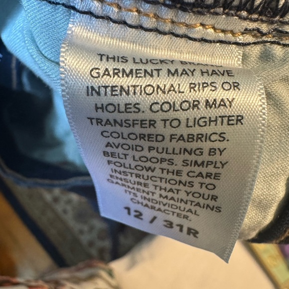NWT Lucky Brand 'Bridgette' Women's High-Rise Bootcut Blue Jeans, Sz. 12/31A - Picture 14 of 15